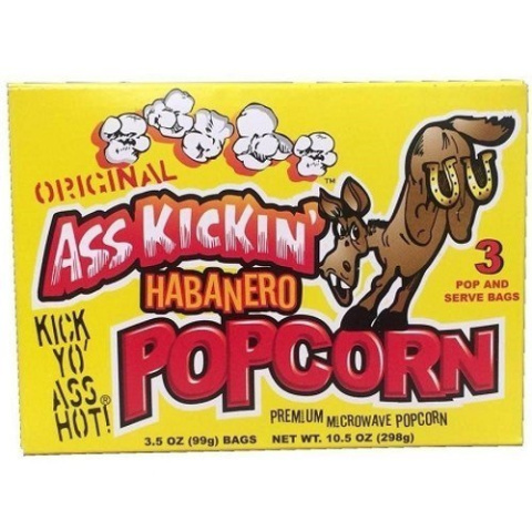 Ass Kickin' Habanero Popcorn Ass Kickin' Habanero Popcorn