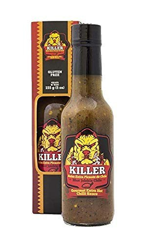 Blue Zone Killer Naga Bhut Jolokia Hot Sauce Blue Zone Killer Naga Bhut Jolokia Hot Sauce