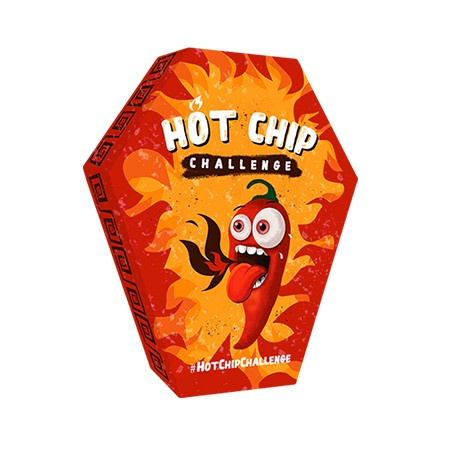 Piekielnie ostry chips Hot Chip Challenge 3g