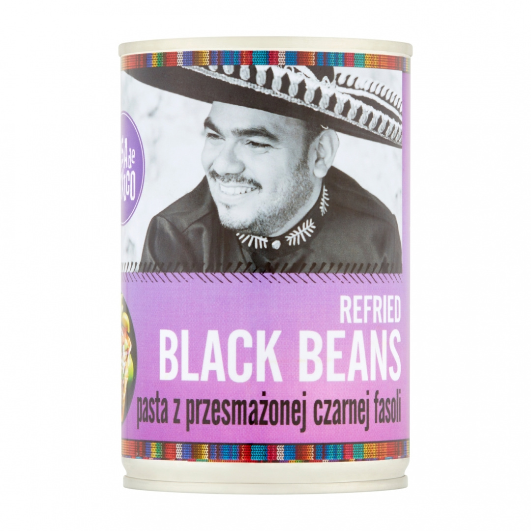Pasta z przesmażonej czarnej fasoli 430g Pasta z przesmażonej czarnej fasoli 430g