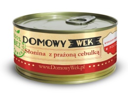 Słonina z prażoną cebulką- konserwa 270g DOMOWY WEK