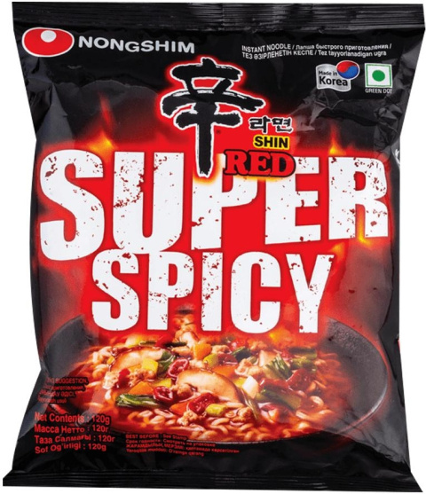 Zupa instant Red Shin Ramyun Super Spicy 120g