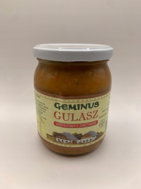 Gulasz z jarzynami 500g GEMINUS