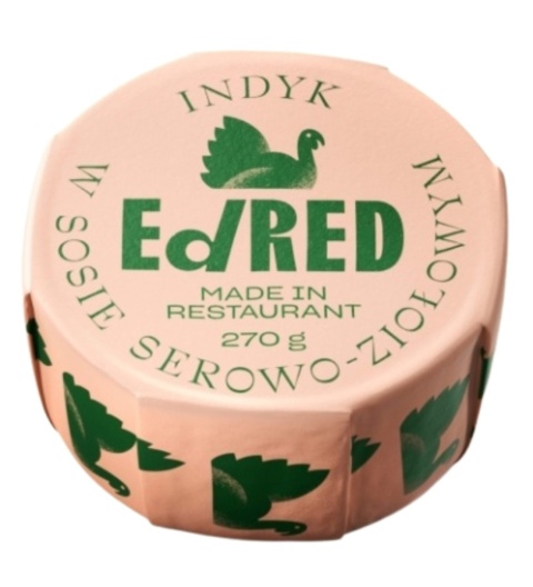 INDYK W SOSIE SEROWO-ZIOŁOWYM 270g INDYK W SOSIE SEROWO-ZIOŁOWYM 270g