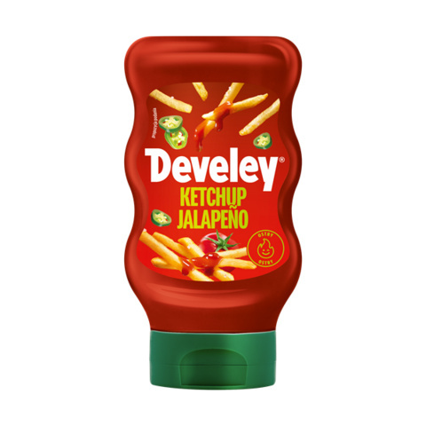 Ketchup Jalapeno 370g DEVELEY