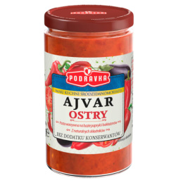 Ajvar pasta warzywna ostra PODRAVKA 350g